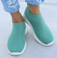 Women shoe - summer trainers - Green